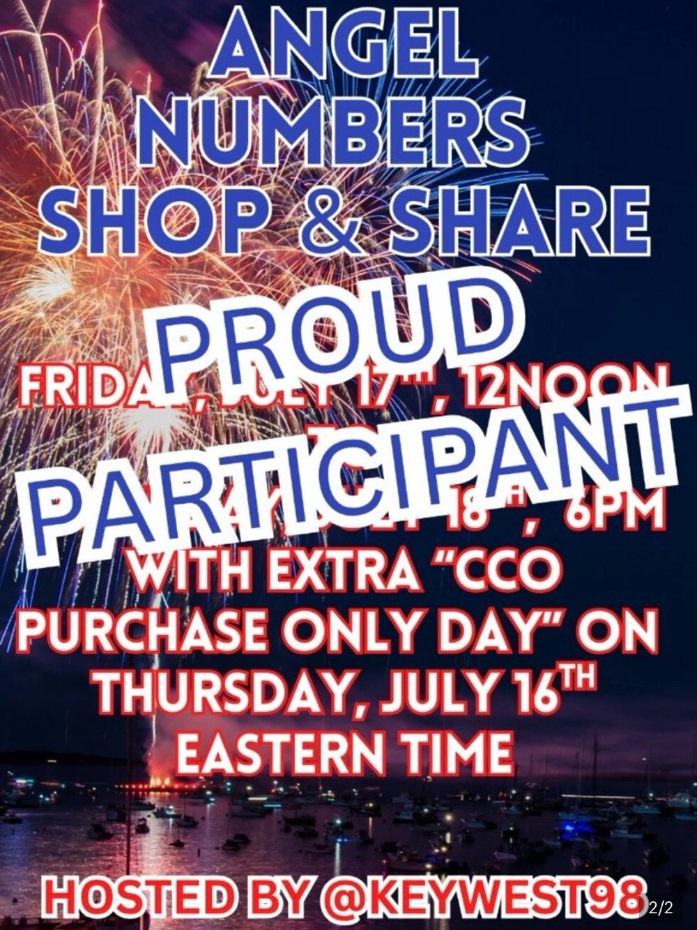 Angel Numbers Shop & Share Proud Participant